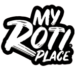 MyRoti Place logo black and white
