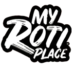 MyRoti Place logo black and white