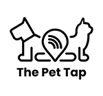 The Pet tap black and white logo