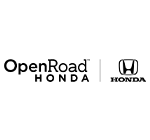 OpenRoad Honda logo black and white