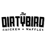 DirtyBird logo black and white